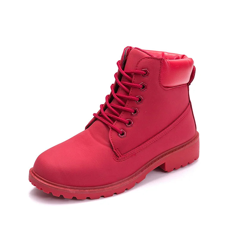 Unisex Women Boots New Riding Equestrian Shoes Woman Casual High Top Snow Boots Ladies Fashion Western Boots High Quality Men