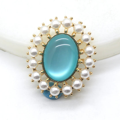 Exquisite 10pcs/set alloy metal pearl DIY jewelry accessories rhinestone crystal wedding invitation clothing artwork