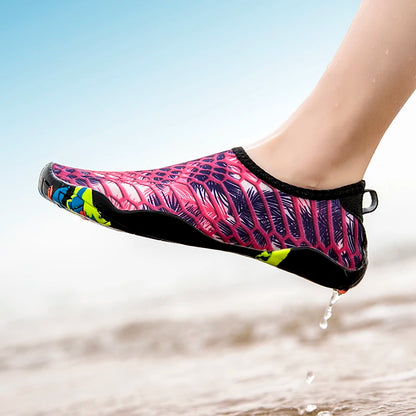 Unisex Shoes Swimming Water Yog Women Men Barefoot Outdoor Beach Sandals Upstream Aqua Shoes Nonslip River Sea Diving Sneakers