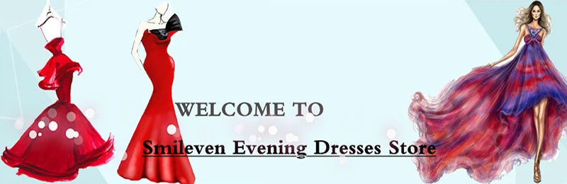 Smileven Luxury Noval A Line Evening Dress Off The Shoulder Formal Prom Dresses Sexy Short Party Gowns Customized 2026