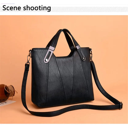 Brand Luxury Handbags Women Bags Designer PU Leather Handbag Leisure Crossbody Bags for Women 2021 New Lady Shoulder Bag Tote