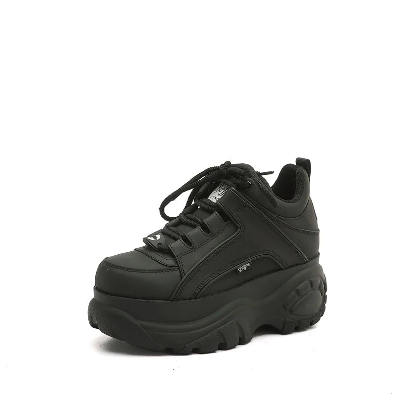 Top Quality Genuine Leather Shoes Platform London Women Casual Sneakers Imitacion Brand Luxury Dad Shoes ST487 ST488