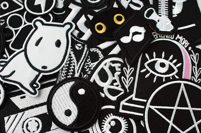 Star Dog Cat Eye Patch Embroidery Applique Ironing Sewing Supplies Decorative Badges For Clothing Accessories Zipper