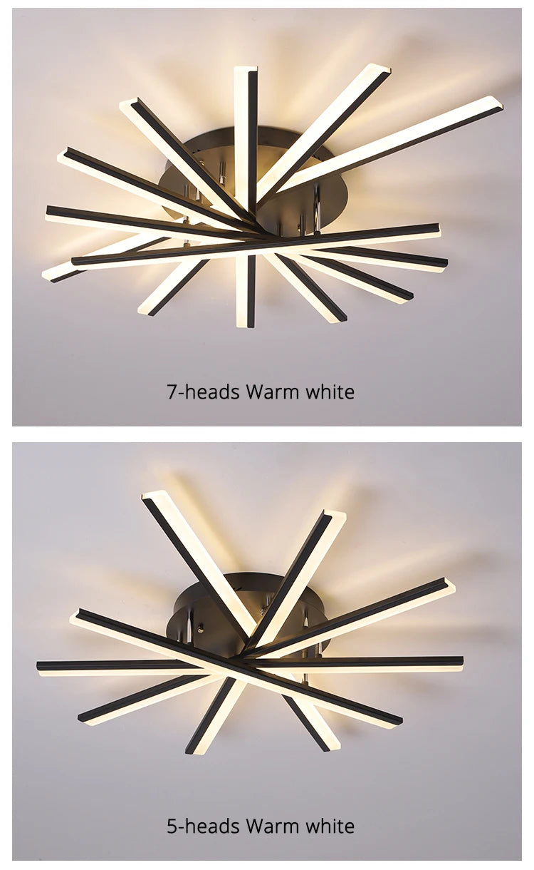 Simple New Modern LED Ceiling Chandelier Indoor Lighting For Living Room Bedroom Corridor Hall Aisle Lamps Lustre Lights fixture