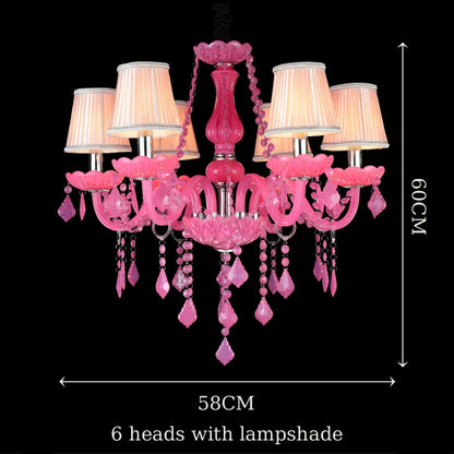 Luxury Green Crystal Chandelier Wedding Parlor Bedroom Villa Hanging Lamp Hotel Restaurant Cafe Bar E14 Candle Pendant Lights