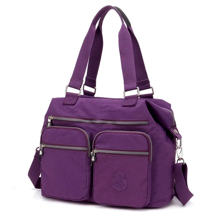 New Arrival Sale Women Shoulder Bag Ladies Handbags Female Travel Messenger Bag Waterproof Nylon Bags Large Pocket Bolsas