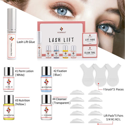 ICONSIGN Lash Lift Kit Lifiting Eyelash Eyelash Enhancer Eyelash Lifting Kit Lash Perm Eye Makeup