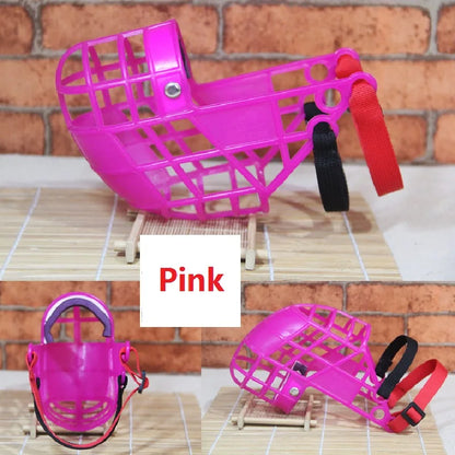 Pet Dog Muzzle Breathable Basket Muzzle Large Dogs Stop Biting Barking Chewing For Greyhound Gree Whippet Dogs Supplies