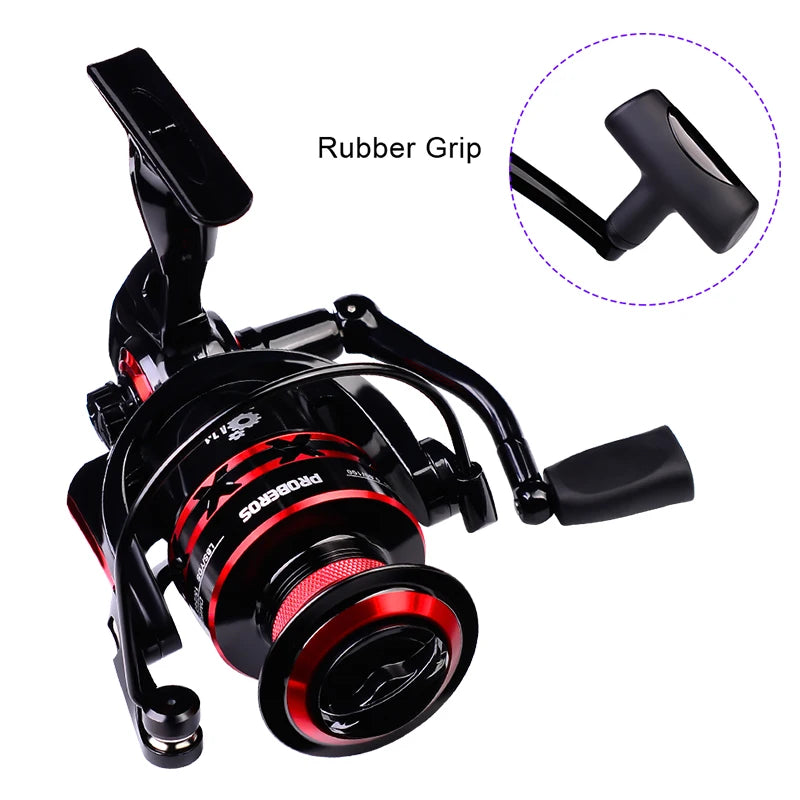 PROBEROS Spinning Reel 9-23KG Max Drag Fishing Reel 1000-8000 Series CNC Mechine Fishing Wheel Metal Spool Saltwater Carp Reel
