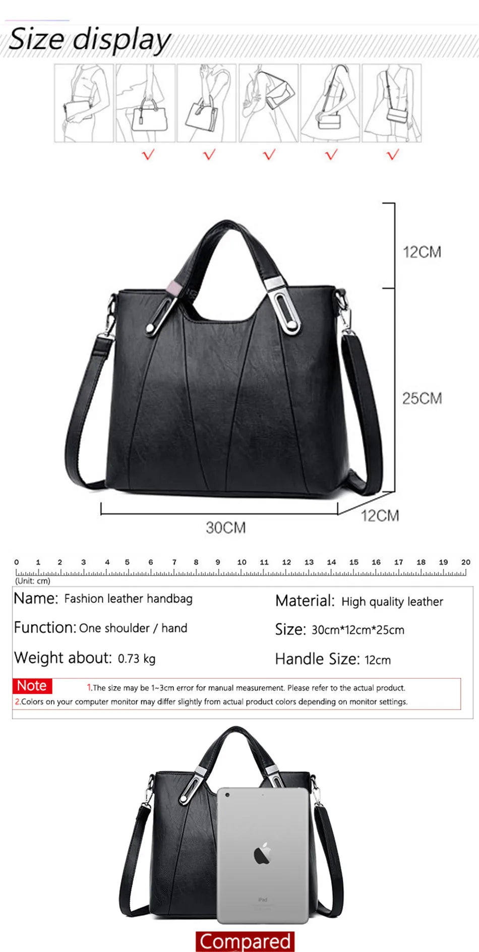 Brand Luxury Handbags Women Bags Designer PU Leather Handbag Leisure Crossbody Bags for Women 2021 New Lady Shoulder Bag Tote