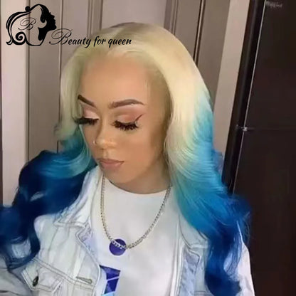 HD Transparent Lace Frontal Wig Brazilian Hair Pre Plucked Wigs With BabyHair Remy Lace Front Wig 180% Wigs For Women Human Hair