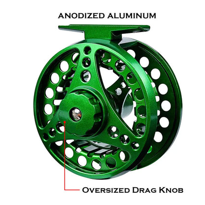 Fly Fishing Reel Aluminum Alloy 3/4 5/6 7/8 WT 2+1BB Interchangeable For Saltwater And Freshwater Fly Wheel Fishing Accessories