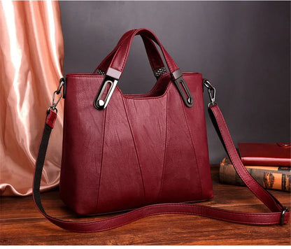 Brand Luxury Handbags Women Bags Designer PU Leather Handbag Leisure Crossbody Bags for Women 2021 New Lady Shoulder Bag Tote