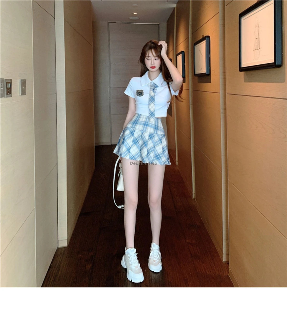 2025 school dresses sailor suit plain pleated skirt jk uniforms cosplay college middle school costume short skirt jk suit girls