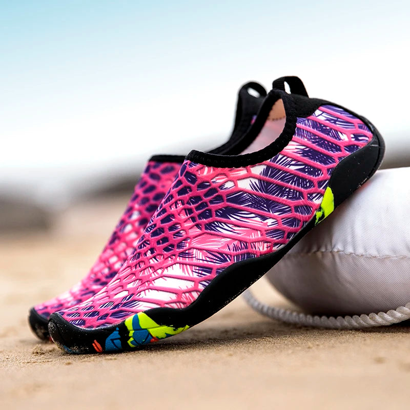 Unisex Shoes Swimming Water Yog Women Men Barefoot Outdoor Beach Sandals Upstream Aqua Shoes Nonslip River Sea Diving Sneakers