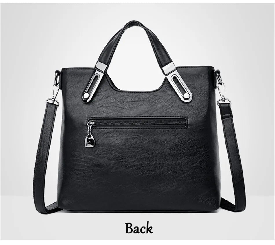 Brand Luxury Handbags Women Bags Designer PU Leather Handbag Leisure Crossbody Bags for Women 2021 New Lady Shoulder Bag Tote