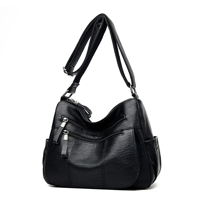 High Quality Leather Luxury Handbags Ladies Bag Designer Shoulder Crossbody Bags For Women 2024 New Bolsa Feminina Sac A Main