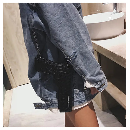 YoReAi New 3D Gun Shaped Chains Women Shoulder Bags Luxury Leather Crossbody Bag Lady High Quality Small Purses Clutch for Girls