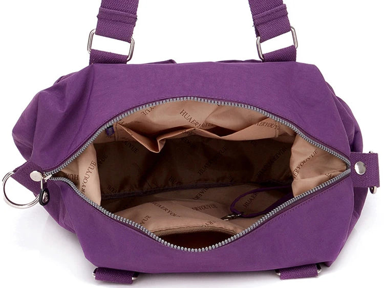 New Arrival Sale Women Shoulder Bag Ladies Handbags Female Travel Messenger Bag Waterproof Nylon Bags Large Pocket Bolsas
