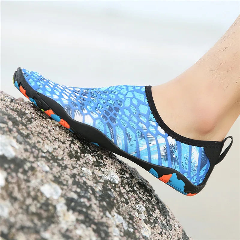 Unisex Shoes Swimming Water Yog Women Men Barefoot Outdoor Beach Sandals Upstream Aqua Shoes Nonslip River Sea Diving Sneakers