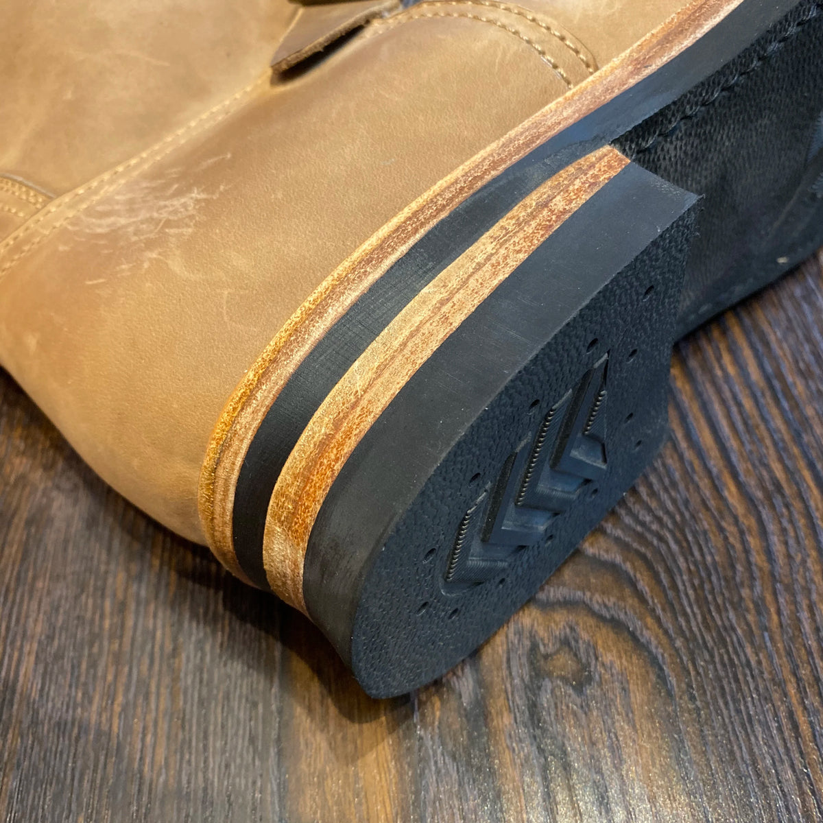 EB666 Rock Can Roll Men's Genuine Italian Cow Leather Footwear Cowhide Top Quality Goodyear Welted Trooper Engineer Boots