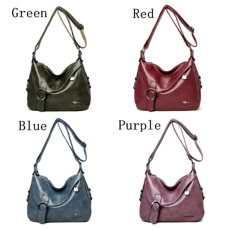 Summer Style Soft Leather Luxury Purses And Handbags Women Bags Designer Women Shoulder Crossbody Bags For Women 2021 Sac A Main