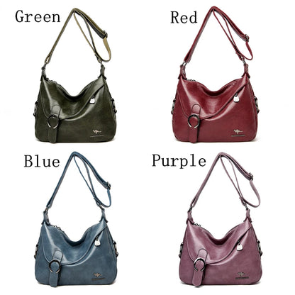 Summer Style Soft Leather Luxury Purses And Handbags Women Bags Designer Women Shoulder Crossbody Bags For Women 2021 Sac A Main