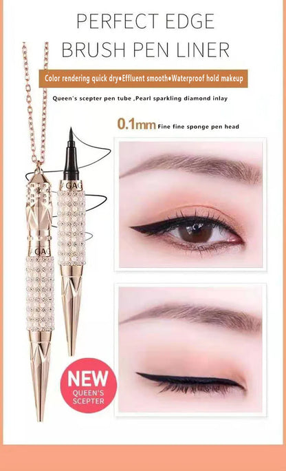 NEW Cosmetic Makeup Set Air Cushion Finishing Powder Face Powder Pearly Lustre Eyeliner Non-Stick Cup 3 Colors Lipstick Kit