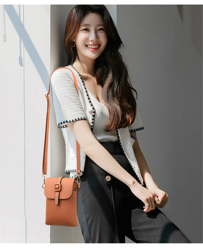 Small Flap Shoulder Bags for Women Fashion Crossbody Bags Luxury Designer Handbags Quality Ladies Mini Messenger Purse Phone Sac