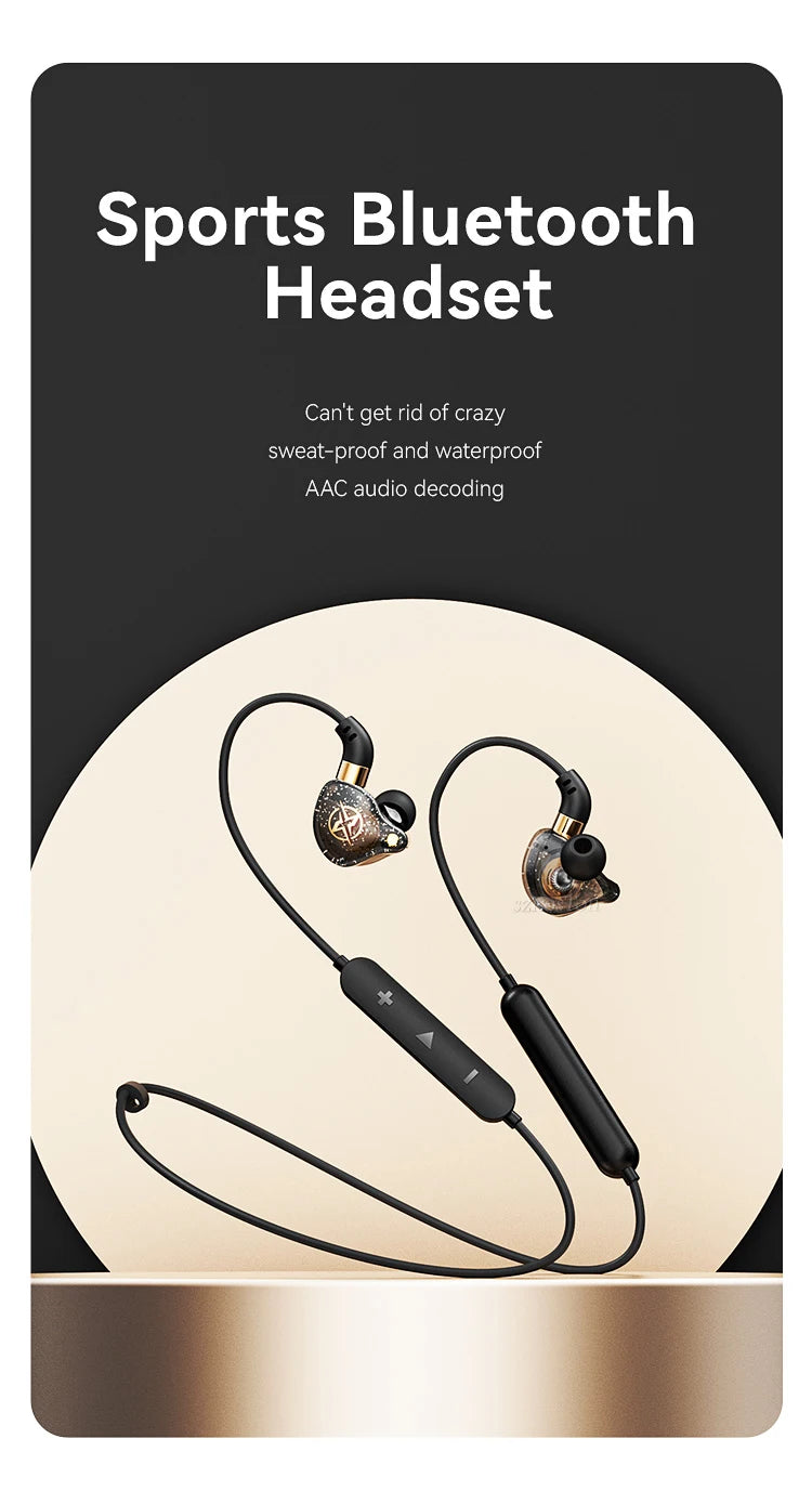 BX-02 Wireless Earphone Bluetooth-compatible 5.0 Headphone with Microphone Bass Noise Cancelling Headset Sport Running Earbuds