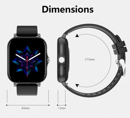 New Smart Watch Android IOS Phone 1.44 Inch Color Screen Bluetooth Call Blood Oxygen/Pressure Monitoring Smart Watch Women Men