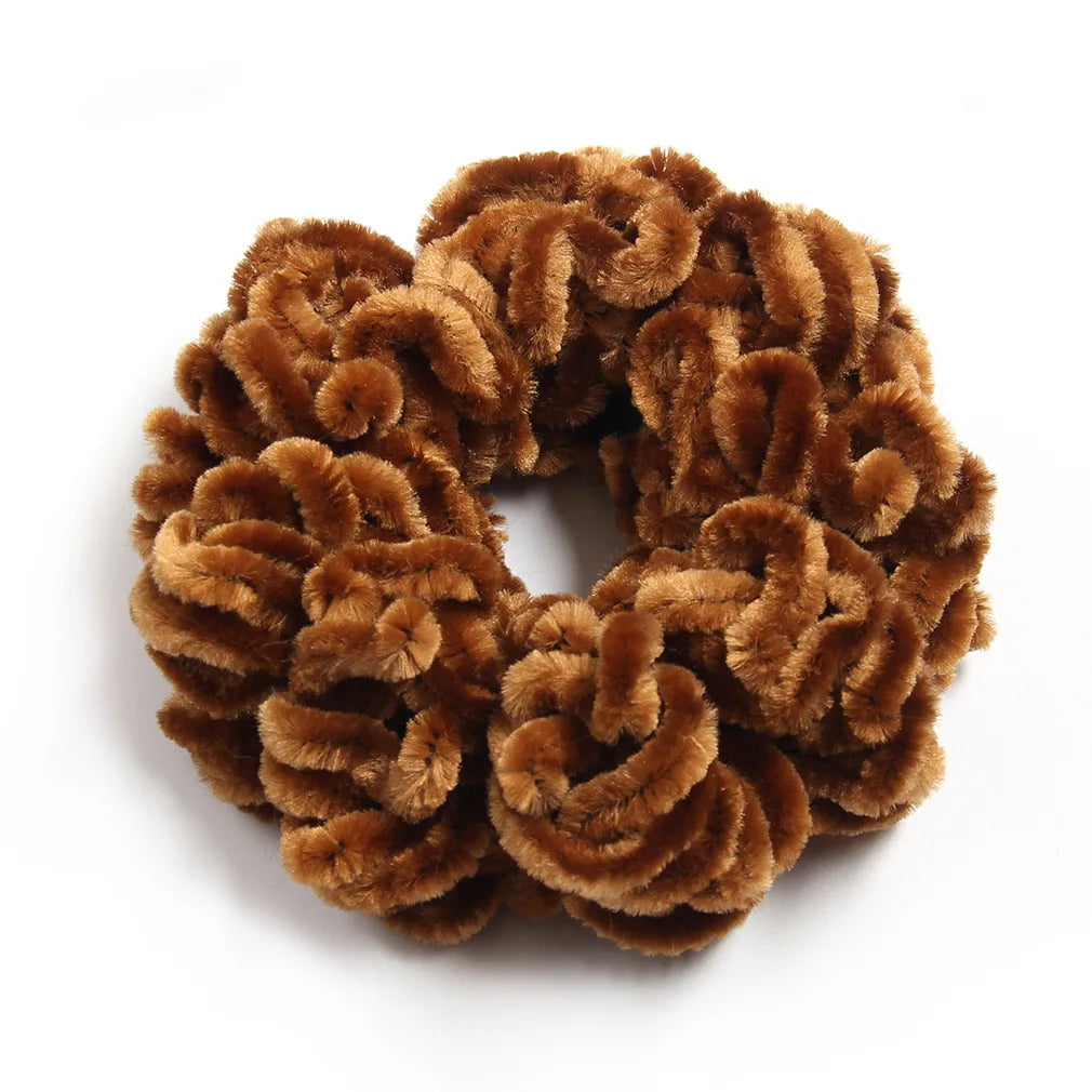Muslim Scrunchie Headwear New Flexible Rubber Band Hair Tie Ring Turban Headband Muslim Hijabs