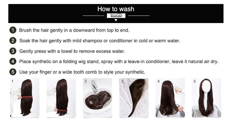 Imstyle Blonde Wig Long Wavy Synthetic Lace Front Wig Heat Resistant Fiber Natural Hair Lace Front Wig Cosplay Wigs For Women