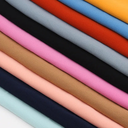 New Fashion Women Solid Chiffon Headscarf Ready To Wear Instant Hijab Scarf Muslim Shawl Islamic Hijabs Arab Wrap Head Scarves