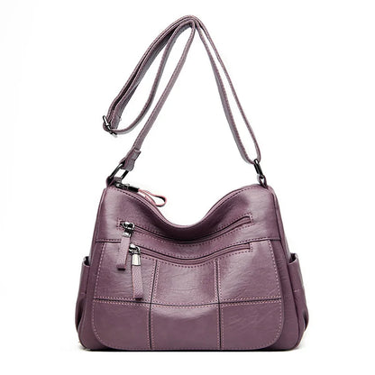 High Quality Leather Luxury Handbags Ladies Bag Designer Shoulder Crossbody Bags For Women 2024 New Bolsa Feminina Sac A Main