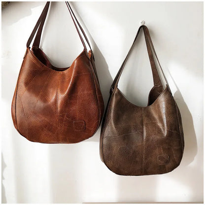 Yogodlns Vintage Women Hand Bag Designers Luxury Handbags Women Shoulder Tote Female Top-handle Bags Fashion Brand