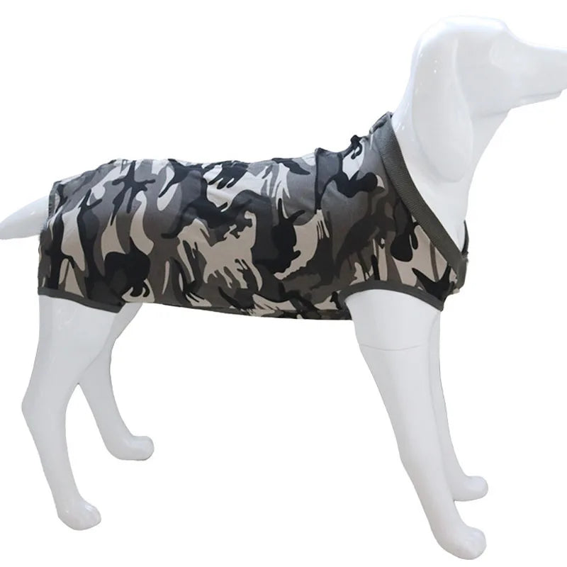 Pet Dog Clothes Wrapped Belly Jumpsuit Pajamas For Small Dogs Chihuahua Overalls Onesie Girls Outfit Surgical Gown Tracksuit 3XL