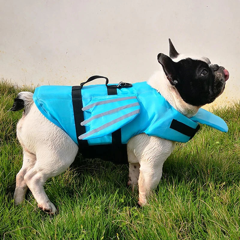 Dog Vest Summer Pet Life Jacket Swimwear Pet Clothes Swim Suit With Reflective Wing