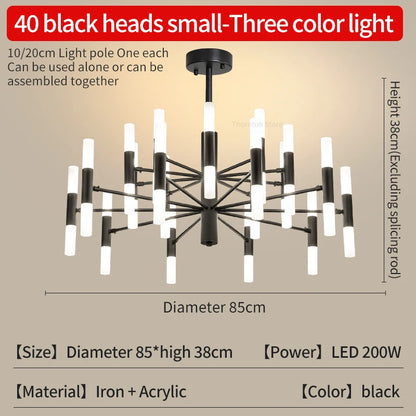 Lights For Living Room Dining Room Nordic Pendant Light Modern Ceiling Chandeliers Bedroom Decoration Lamp Gloden Light Fixrurn