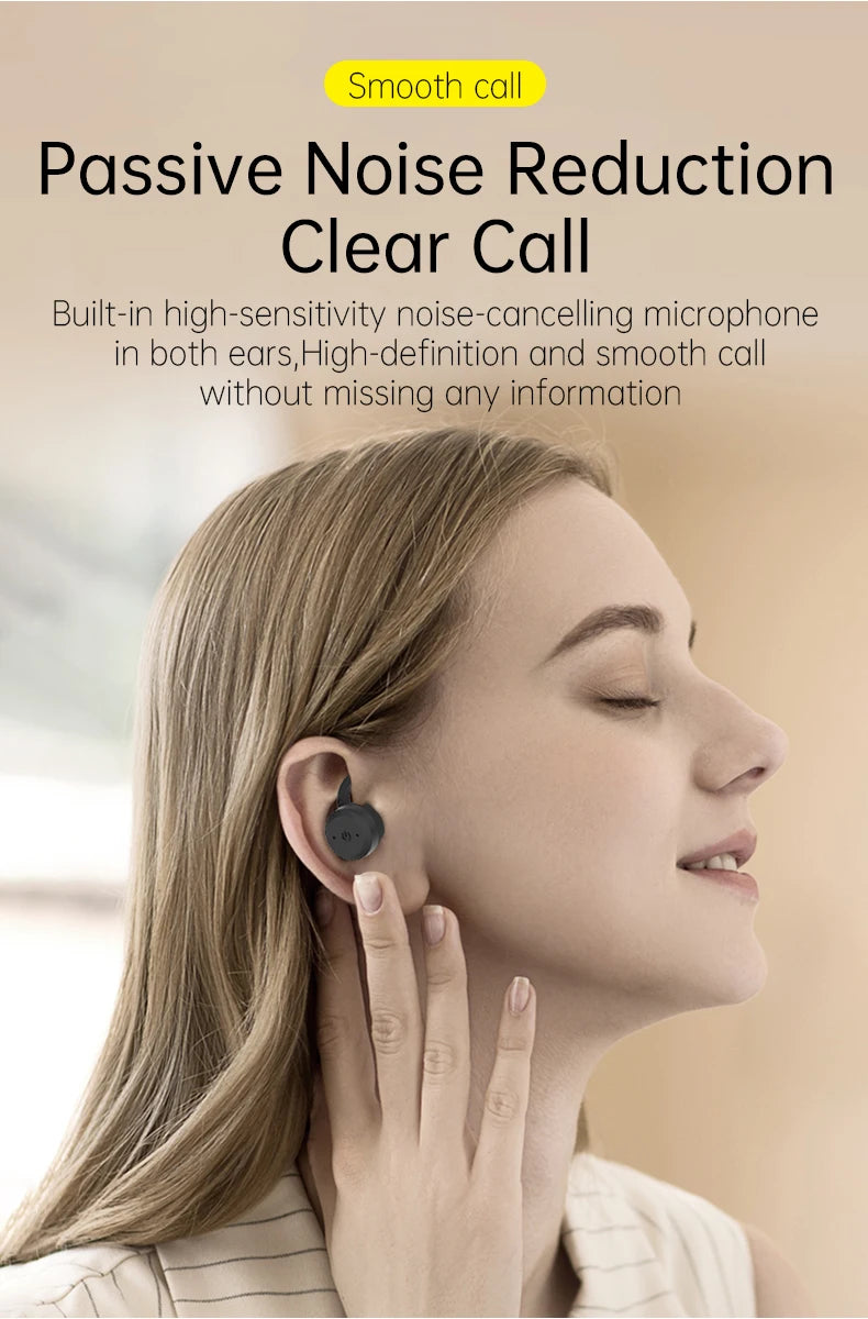 20 Hours Play Time Swimming Waterproof Bluetooth Earphone Dual Wear Style Sport Wireless Headset TWS IPX7 Earbuds Stereo