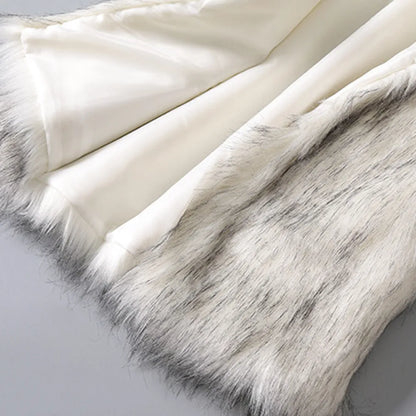 Faux Fur Vest Women Plus Size Furry Short Faux Fur Vests Coat Fur Gilet Fourrure Autumn Winter Overcoat Куртка Зимняя Женская