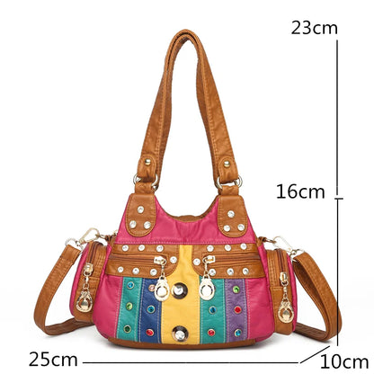 Luxury Handbags Women Bags Designer Small Ladies Crossbody Female Shoulder Bag Fashion PU Leather Messenger Bag Casual Tote Bags
