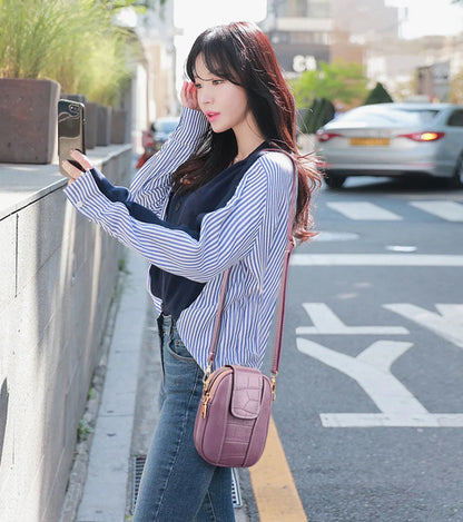 PU Leather Ladies Crossbody Messenger Bags Bolsa Women Handbag Bolsos Flap Vintage Small Shoulder Bags Phone Purse