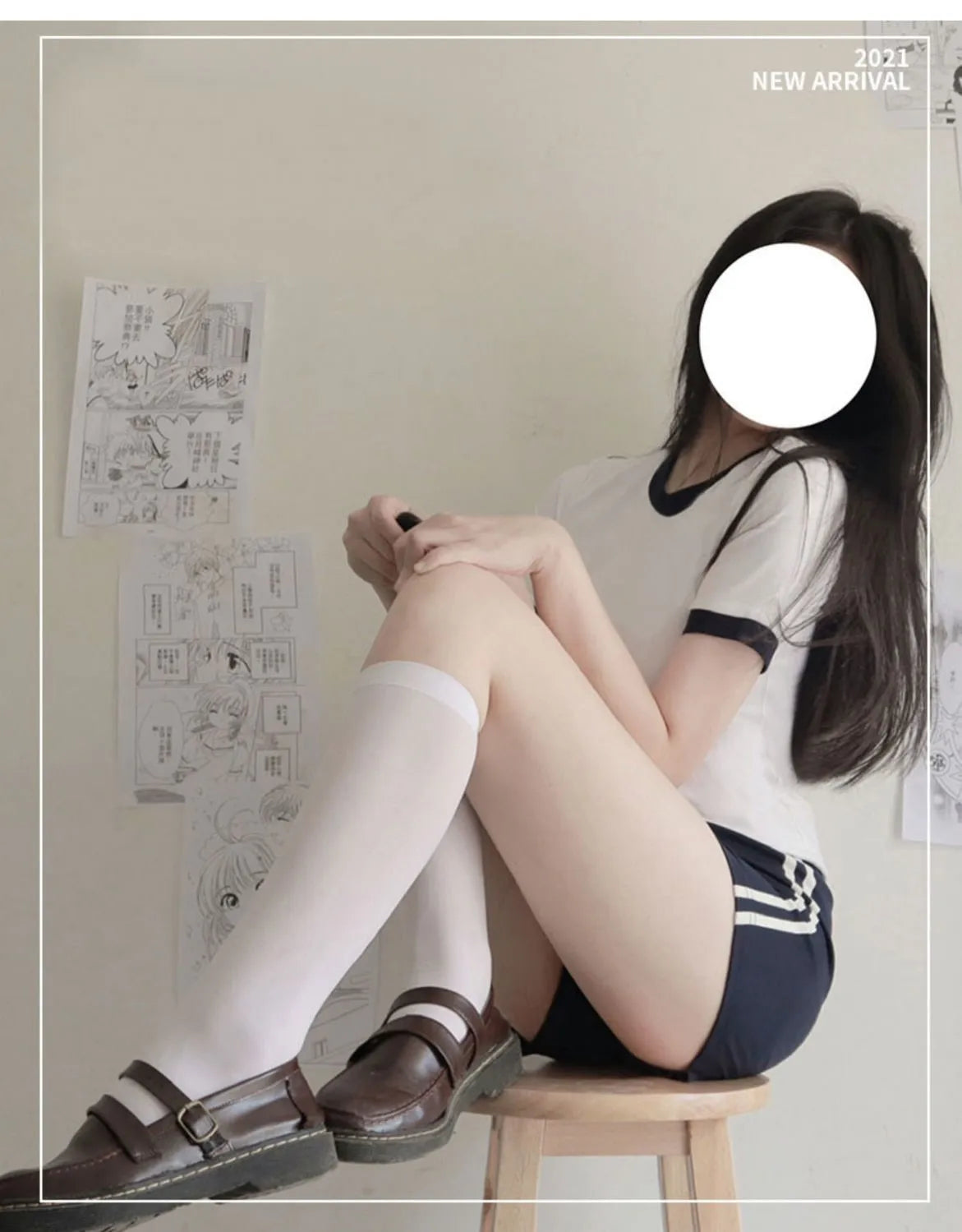 Japanese College Physical Education Sports School JK Uniform Gym Set Volleyball T Shirt Shorts Girl Women Jersey Gymnastics Suit