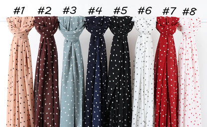 70*180cm Women Printed Soft Floral Muslim Chiffon Hijab Head Scarf Wraps New Designs