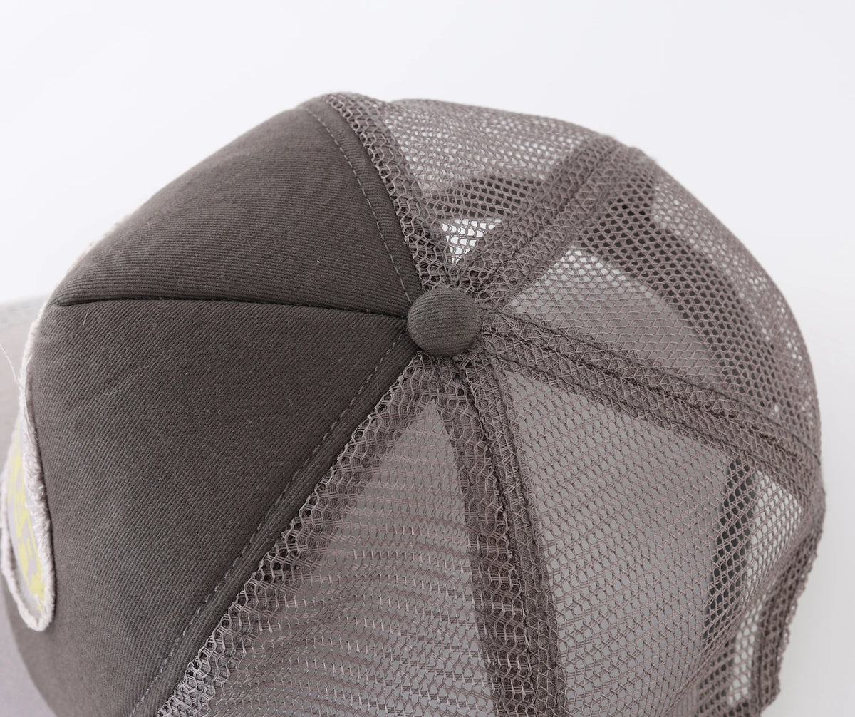 Connectyle Men's Women Vintage Fashion Adjustable Mesh Trucker Hat Outdoor Sport Summer Breathble Sun UV Protection Baseball Cap