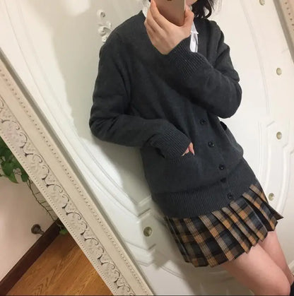 Japanese JK High School GIRL Women Sailor Suits Uniform COSPLAY SWEATER LOVE LIVE SWEATER Himiko Toga SWEATERSHIRT JKA3