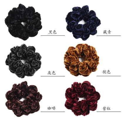 Muslim Scrunchie Headwear New Flexible Rubber Band Hair Tie Ring Turban Headband Muslim Hijabs