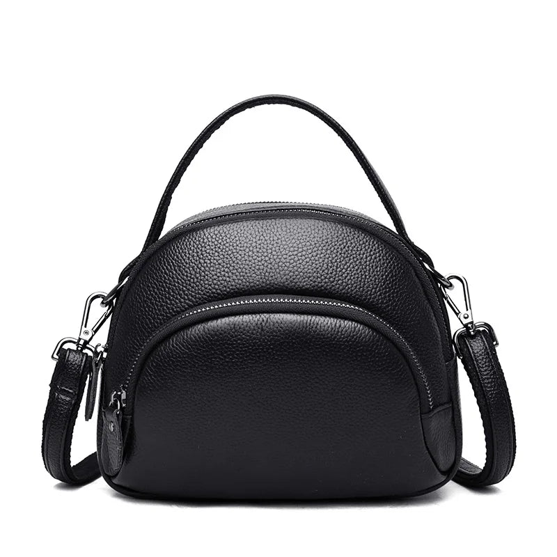 Fashion High Quality Genuine Leather Woman Messenger Bags Luxury Cowhide Handbags Women's Bags Designer Women Shoulder Tote bags