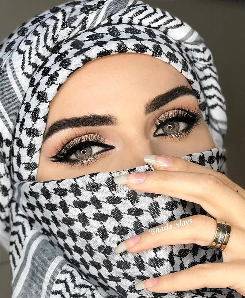 2026 Men Arab Headwear Hijab Scarf Islamic foulard Print Scarf Turban Arabic Headcover for men's muslim clothing prayer turbante